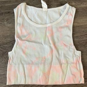 White Zyia Crop Top
